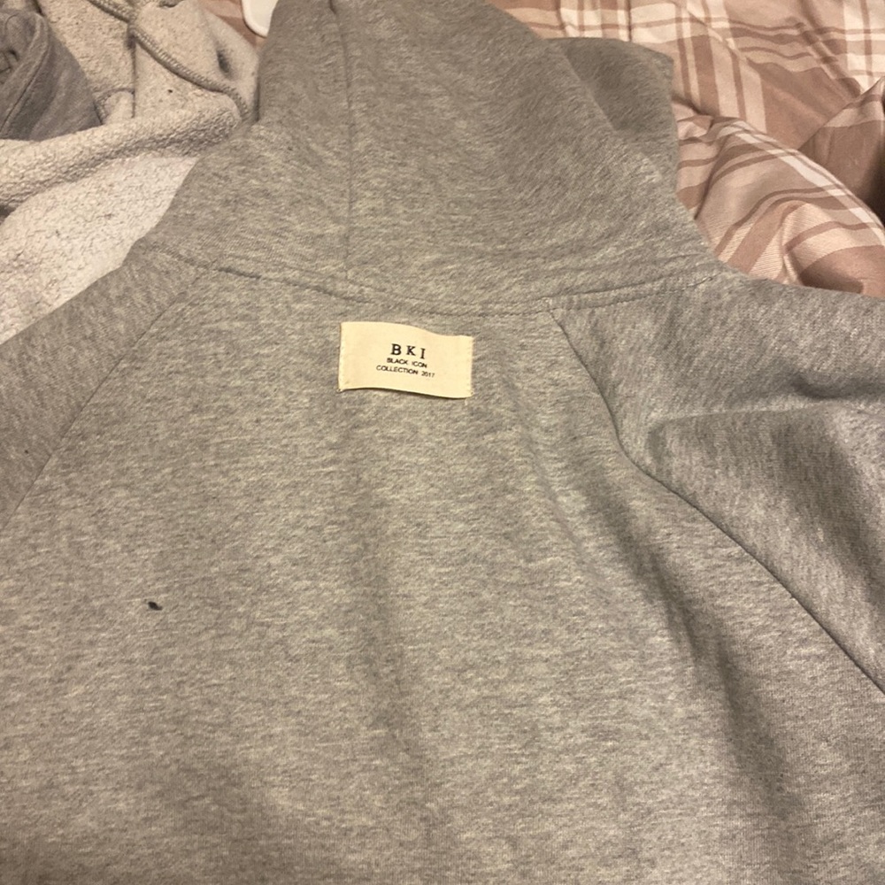 Black icon hoodie